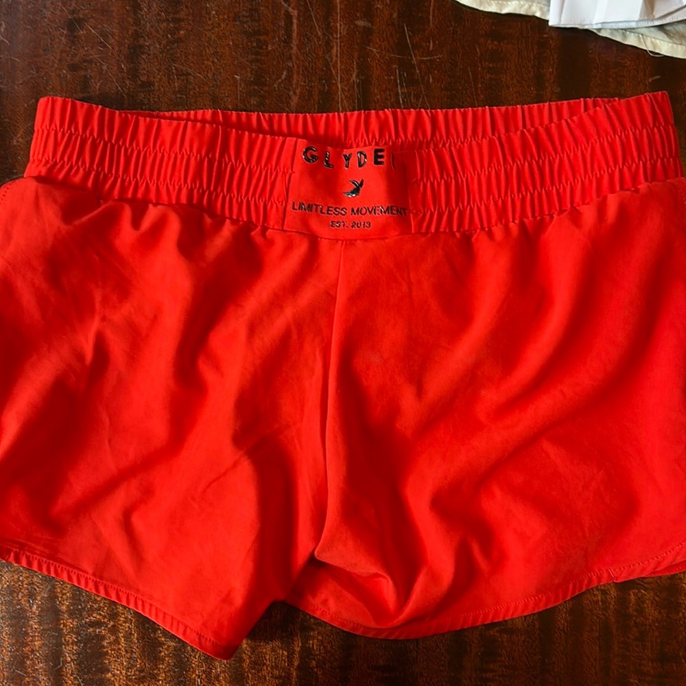 Glyder red shorts